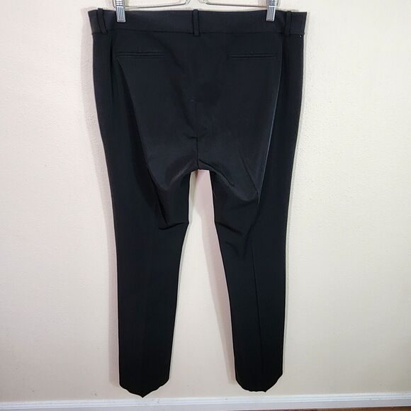 International Concepts Women's Black Dress Pants Workwear Size 12 x 34 Slacks - Picture 3 of 6